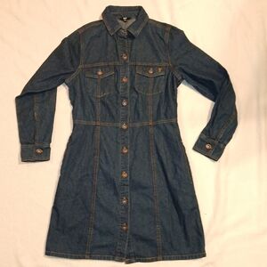 Sz.S Womens Frye Denim Mini Dress